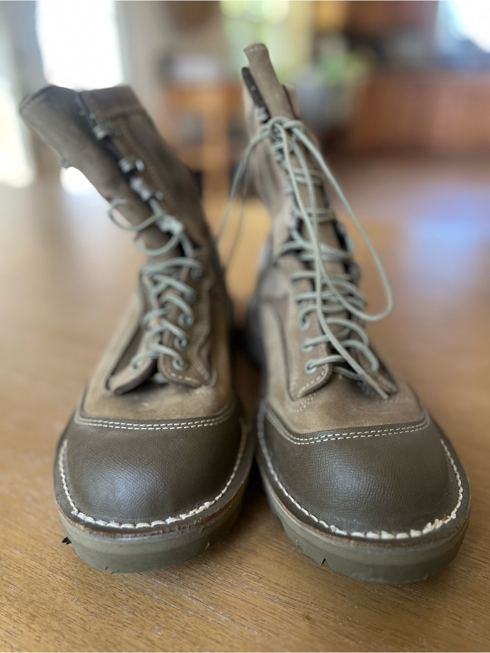 USMC RAT Combat Boots Temperate GORE-TEX Military Issue 8" Nubuck Brown (8.5) - Picture 3 of 11